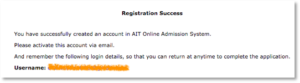 How To Apply Ait Online Application Form Department Of Development And Sustainability How To Apply Ait Online Application Form Department Of Development And Sustainability