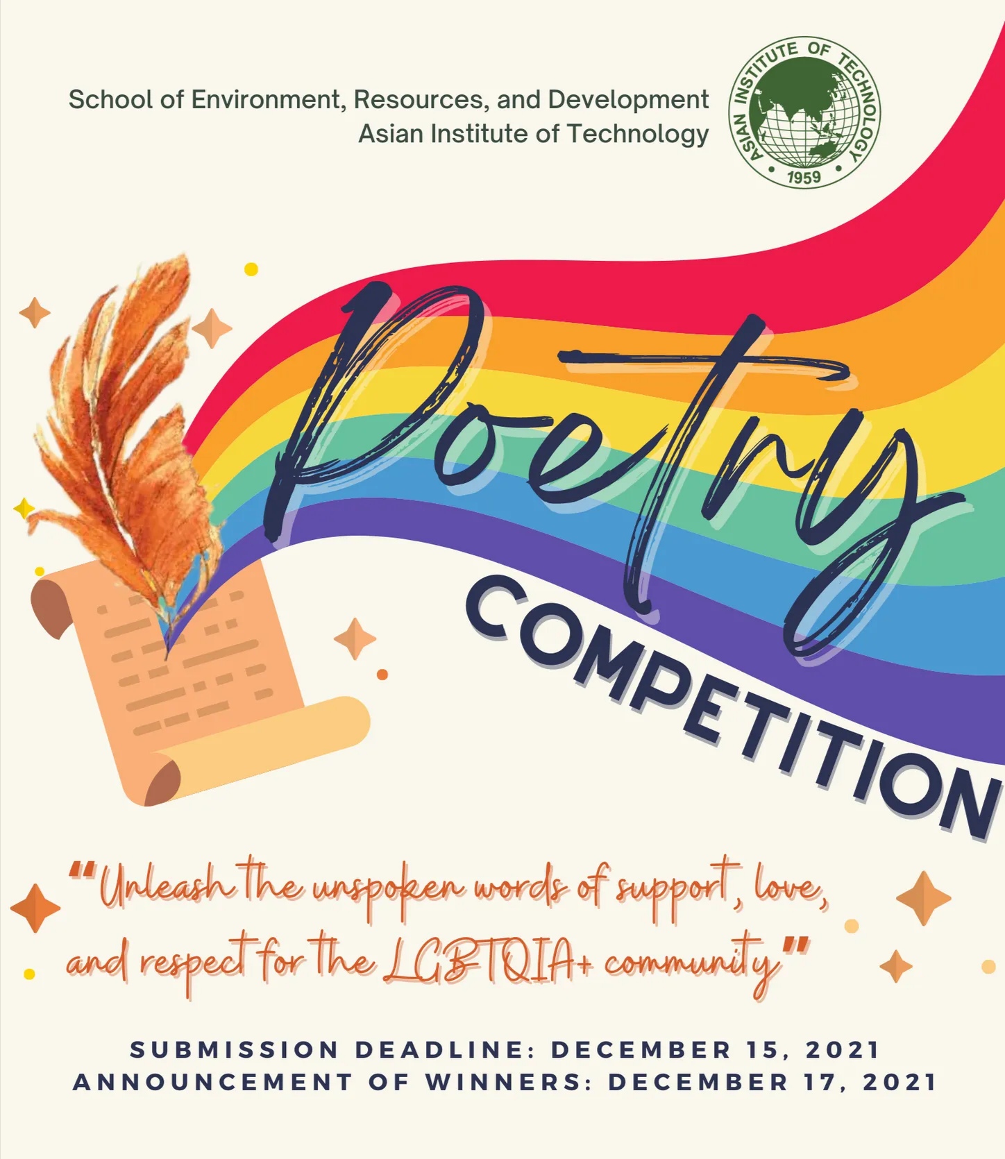 Poetry Contest Organized by SU Gender and Culture Department of Development and Sustainability